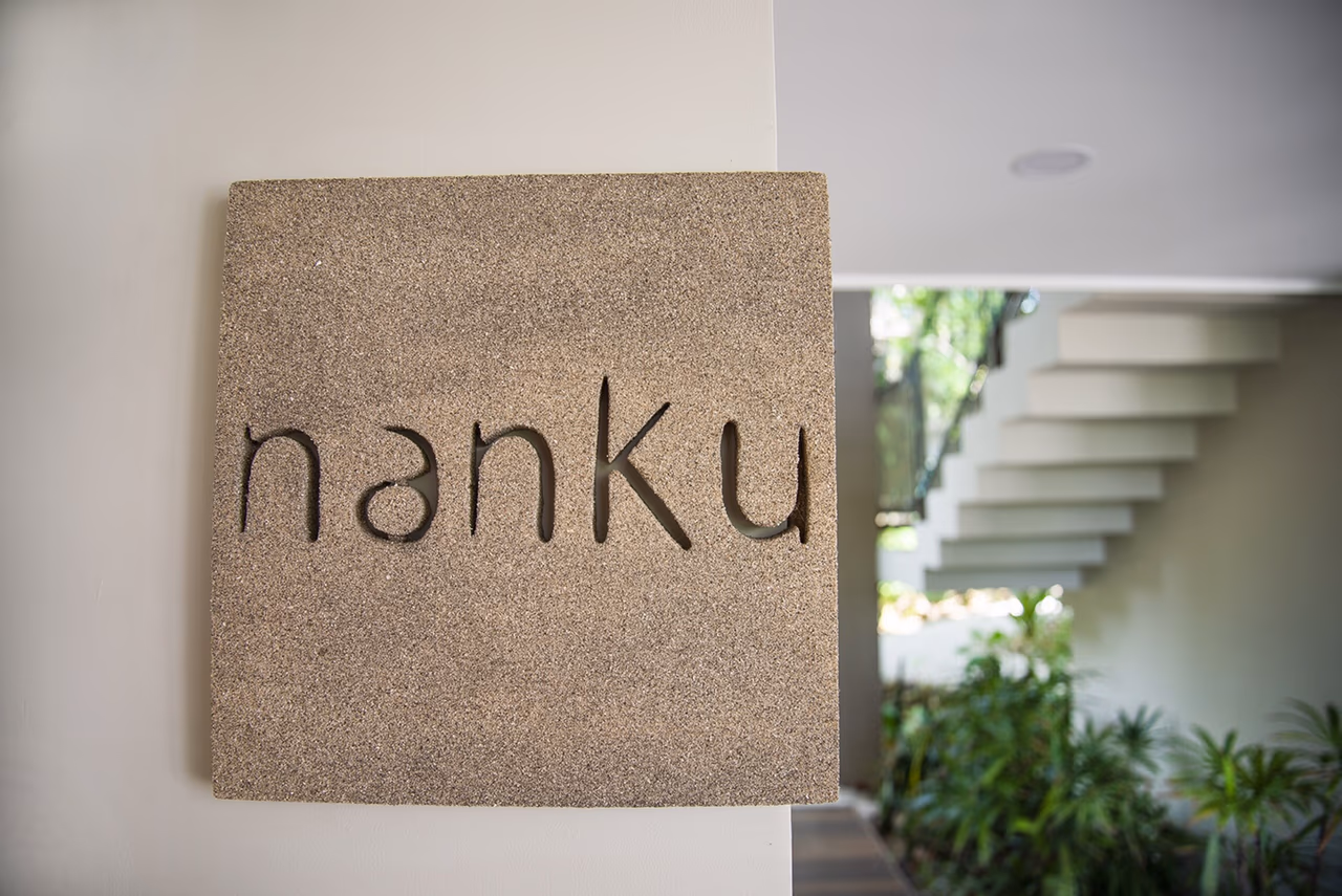Nanku Suite natural wood ceiling and open-air tropical architecture, Nantipa