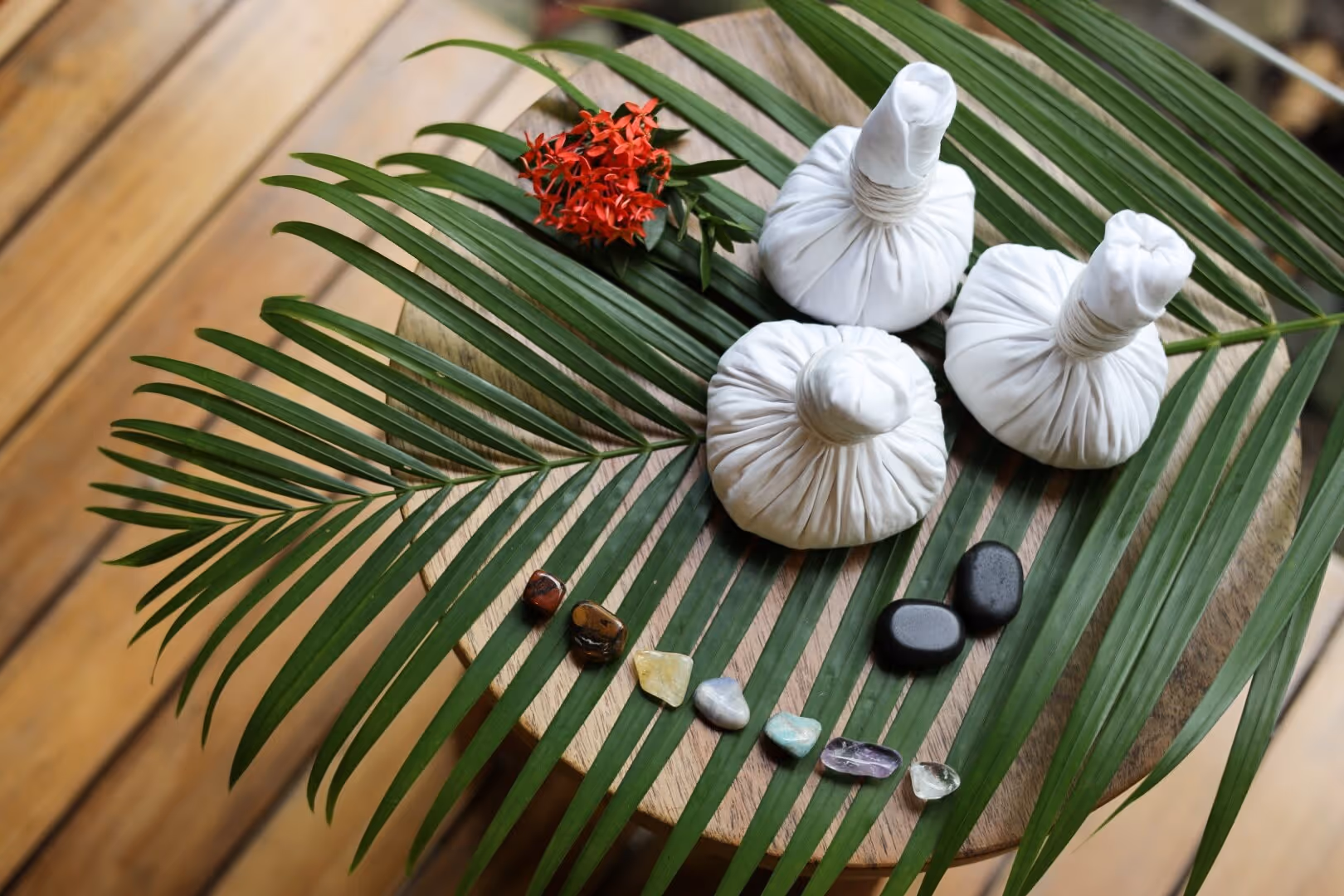 Open-air wellness sanctuary at Numu, Hotel Nantipa, surrounded by tropical gardens in Santa Teresa, Costa Rica
